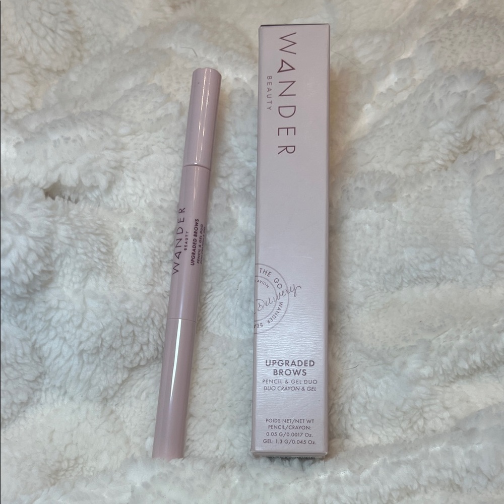 New Wander Beauty Upgraded Brows Pencil & Gel - Dark Brown